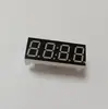 Fornecido diretamente pelo fabricante, tela digital de display de relógio de alto perfil de 0,56 polegadas, 4 dígitos, duas linhas, 7 pinos, luz branca de alto brilho 5641AW