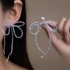 Pendientes de Flor Dopamina Estilo Resort, Dulces y Elegantes, Pendientes de Borla con Cuentas de Encaje de Alta Gama para Mujer