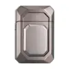 Lanhai Série A08 Descarga Direta Isqueiro Metal Magnético Cartão de Empurrar Alívio de Estresse Tendência Isqueiro de Chama Azul Grande Preço de Fábrica Atacado