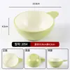Vajilla de restaurante de comida rápida, juego de cuencos pequeños para platos, cuenco de melamina comercial estilo chino para arroz al vapor de autoservicio para comedores de fábrica, plato de comida rápida