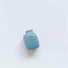 Pingente de Pedra Pequena Cubo de Ágata de Cristal Natural Pingente de Colar de Pedra Irregular Jade Olho de Tigre Ametista