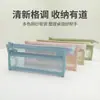 Estuche de Malla Transparente para Estudiantes, Bolsa de Papelería Específica para Exámenes, Estuche de Gran Capacidad Tridimensional de Doble Capa para el Inicio de Clases