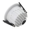 Downlight de Espectro Completo para Hogar Protección Ocular Pasillo Luz Variable Tricolor Borde Estrecho 98 LED Empotrado Profundo Antideslumbramiento