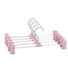 Rack de calças Clipe de calça Calças penduradas domésticas Dormitório Artefato de armazenamento Jk Cabide Secagem de roupas íntimas Clipe de rack de saia forte sem costura