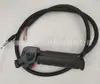Manillar Acelerador con Interruptor para Desbrozadora de Mochila de Dos Tiempos y Cuatro Tiempos Empuñadura Auxiliar Piezas de Desbrozadora Máquina Deshierbadora