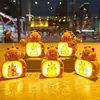 Llavero de capibara de celebridad de internet transfronterizo, muñeco colgante pequeño, muñeco de capibara lindo, llavero, adorno para bolso