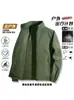 Chaqueta para Hombre para Primavera y Otoño 2026 Estilo Nuevo Deportiva Casual Corte Holgado Para Personas de Mediana Edad y Mayores Cuello Alto Cortavientos Delgada