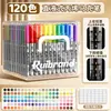 Rotulador acrílico de punta suave y líquido directo, para acuarela, apto para estudiantes de arte, opaco, resistente al agua y apilable.