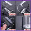 Wg6Q Vaso de Té Taza de Té Pequeña Juego de Té Vaso de Agua Transparente Taza de Maestro Taza Individual para Mujeres con Asa Estilo Simple