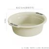 Lavabo Grande Engrosado de Doble Asa para Uso Doméstico, Cubeta de Plástico para Lavandería y Lavado de Verduras, Venta al por Mayor para Residencias Estudiantiles, con Impresión de Logo