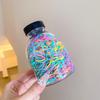 Bandas elásticas desechables para niños, banda elástica de goma para el cabello, liga para el cabello enlatada, banda para el cabello de color, cuerda para el cabello, Nuevo