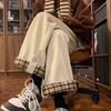 Pantalones de Pana para Hombre de Primavera y Otoño, Nuevo Estilo Popular, Pantalones Deportivos, Pierna Recta Holgada Pierna Ancha Retro Modernos Largos, Transfronterizos