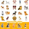 50 Adesivos Novos para Cachorro Animal Golden Retriever Dálmata Adesivos de Grafite Tendência Pet Cachorro Decoração Divertida