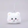 Chaveiro de ovelha de pelúcia fofo, boneca de pelúcia, pingente de bolsa para casal, brinquedo de máquina de pegar pelúcias, acessório de presente