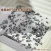 Rincones de Zirconia Recubiertos Mixtos para Uñas, Zirconia Transparente de Colores Mixtos Súper Brillante con Base Puntiaguda para Decoración de Uñas