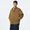 Camisas Casuales Retro Americano para Hombres y Mujeres, Chaquetas Delgadas de Manga Larga para Primavera y Otoño, Conjuntos Sueltos de Pareja Japoneses, Chaquetas Versátiles de Moda