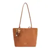 Bolso de ante vintage para debajo del brazo para mujer, nuevo bolso de mano versátil de moda de otoño, bolso tote, bolso de hombro de gran capacidad