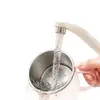 Vaso para enjuague bucal de acero inoxidable 304, vaso para cepillo de dientes doméstico, vaso de lavado para parejas, alto valor estético, con asa, doble capa, engrosado, anticaída