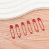 Alfileres de Seguridad Rojos Grandes, Alfileres Especiales para Bodas, Broches Decorativos Festivos, Pines Grandes y Pequeños para Etiquetas de Ropa