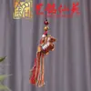 Colgante Año del Caballo, Yiming Xianyuan Tallado en Madera Creativo Caballo del Zodiaco con Lingote, Adorno para Cadena de Teléfono, Llavero de Coche, Colgante para Bolso