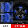 Adesivos Luminosos para Calotas de Carro Personalizados Universal Veículo Tira Luminosa Adesivos de Advertência Decorativos Veículos Elétricos e Motocicletas