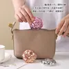 Espejo de Maquillaje de Flor de Rosa para Mujeres, Espejo Portátil Electroplateado para Retoques, Espejo Mini de Bolsillo, Espejo Plegable Portátil para Estudiantes