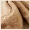 Meias de lã para mulheres, outono e inverno, de cano médio, espessadas, quentes, meias de laço de cashmere, meias folgadas retrô, com forro de fleece, meias longas para confinamento