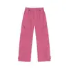 Pantalones casuales softshell a prueba de tres elementos para hombres y mujeres, estilo dopamina de otoño, pantalones de trabajo rectos holgados multicolores para exteriores para mujeres