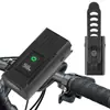 Luz de Bicicleta Farol de Liga de Alumínio Luz Forte Lanterna de Ciclismo Equipamento Ciclismo Noturno Acessórios para Bicicleta de Estrada e Montanha Conjunto Lanterna Traseira
