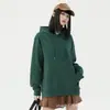 Sudadera con capucha de felpa engrosada, marca de moda, hombros caídos, manga larga, uniforme de equipo, uniforme de clase, camisa cultural, sudadera personalizada de algodón puro de peso pesado, personalización