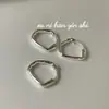 Anillo geométrico con forma de plata de ley S925 Onihan diseño de nicho femenino lujo ligero estilo frío de alta gama irregular