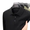 Nuevo Suéter Básico de Invierno 2025 para Hombre, Engrosado, de Mediana Edad, Holgado, Color Sólido, Casual, Suéter de Punto con Cuello Campana para Hombre al por Mayor