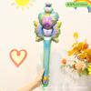 Alas de Mariposa Globo Espalda Niños Inflable Pequeña Hada Mágica Balala Varita Mágica de Mano Fiesta Niña Regalos Pequeños