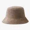 Ins Sombrero de Sol para Mujer Sombrero con Protección Solar para Mujer Estilo Coreano de Moda Versátil Estilo Japonés Celebridad de Internet Pana Versátil Sombrero de Pescador Sombrero de Cubeta