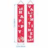 Bandera colgante para porche, decoración de fiesta de San Valentín transfronteriza, pancarta romántica para puerta, venta al por mayor
