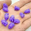 Contas de acrílico com furo reto cabeça de Buda contas soltas cabeça de Bodhisattva acessórios para joias pulseira colar atacado