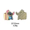 Dibujo Animado Stitch de Orejas Grandes Serie Stitch Colgante Accesorios para Joyería DIY Collar Transfronterizo Colgante para Llavero