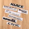 Plástico ABS Porta-malas Carro Logotipo Personalizado 3D Estéreo Letra de Carro Logotipo de Carro Adesivo de Carro Personalizado Placa Gravada