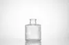 Punto Fabricante Fuente Mayorista Botella de Aromaterapia en Barra Volátil Vidrio Transparente Engrosado en Relieve Jarrón Pequeño Hogar Sencillo