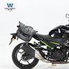 Coche muscle Wolf adecuado para Kawasaki Z400 bolsa lateral bolsa lateral se puede instalar casco medio casco casco completo con cerradura marco de liberación rápida modificación