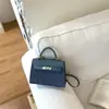 Design Minimalista de Nicho Transfronteiriço 2026 Nova Coleção Primavera/Verão Feminina Exquisita e Fashionável Bolsa Kelly de Ombro Único Transversal de Luxo