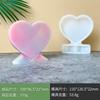 Nuevo molde rectangular de silicona para marco de fotos de resina con pegamento para gotas, con forma de corazón, para joyería, regalo de mesa
