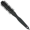 Peine de tubo de aluminio negro con cerdas de cerdo, peine cilíndrico de cerámica de aire, peine para peinar cabello rizado de alta temperatura, con explosiones transfronterizas