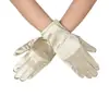 Guantes Negros de Fiesta de los Años 20 estilo Gatsby para Mujer, Guantes para Fiesta de Graduación, Guantes Largos de Spandex para Vestido de Novia en Stock