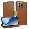Funda para teléfono con sensación de piel adecuada para Realme 12 Pro, Funda con ranura para tarjetas para Realme C63, Funda protectora antigolpes V60 para teléfono A55S
