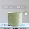 Vaso de cerâmica simples de grande diâmetro estilo ins com prato para casa suculenta phalaenopsis planta-aranha pothos bonsai liquidação