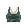 Sujetador Deportivo Cruzado de Cierre Frontal sin Costuras para Mujer Corrección Belleza Espalda Push-Up Recogida Lateral del Pecho Inalámbrico Anti-Flacidez