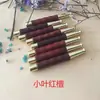 Madera de Bambú Pulida a Mano Compacto y Portátil Caoba Filtro Porta Cigarrillos Empaque de Regalo para Empresa Corporativa