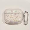 Funda Rosada con Amor Bluetooth de Gama Alta para Apple AirPods, Funda Protectora de Polvo Brillante, Sencilla