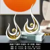 Adornos modernos de cerámica de lujo ligero para sala de estar, recibidor, mueble de TV, escritorio de oficina creativo, mueble de vino, decoraciones para inauguración de casa